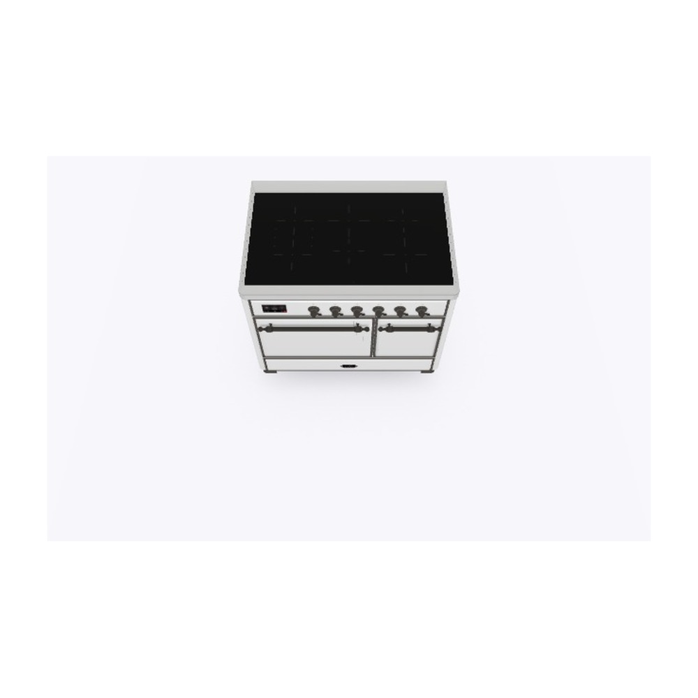 Majestic II 40 UMDI10QNS3RAB Freestanding Electric Range Range with Induction Double Oven with Solid Door with Bronze knobs UMDI10QNS3RAB