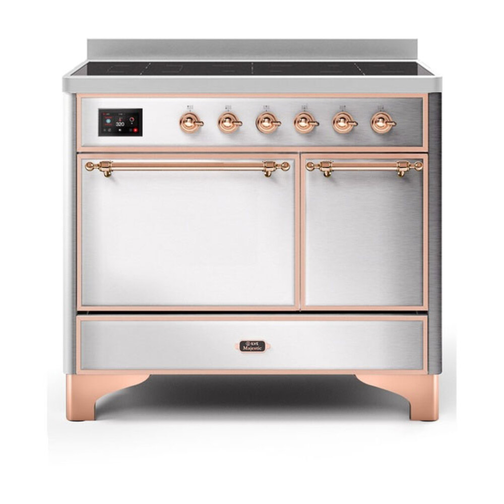 Majestic II 40 inch Induction Range with 6 Elements, Booster Function, Bridge Control, Residual Heat Indicator UMDI10QNS3SSP