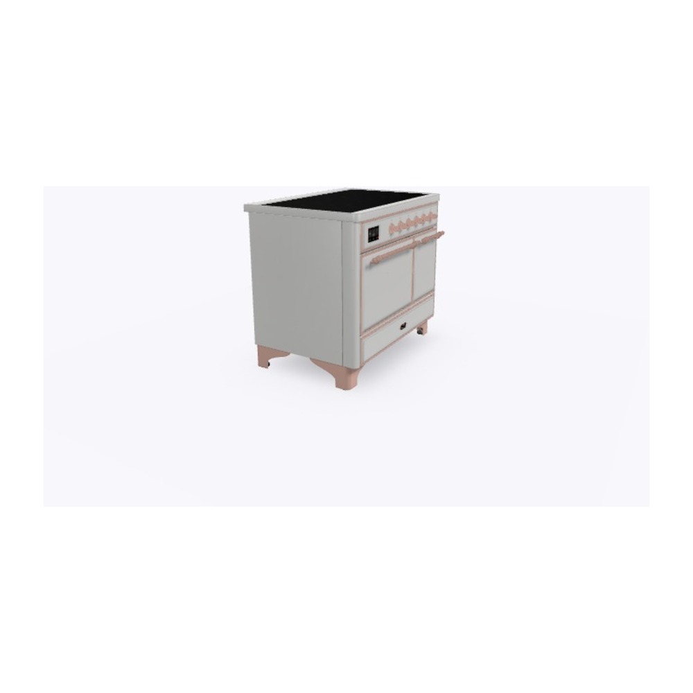 Majestic II 40 inch Induction Range with 6 Elements, Booster Function, Bridge Control, Residual Heat Indicator UMDI10QNS3SSP