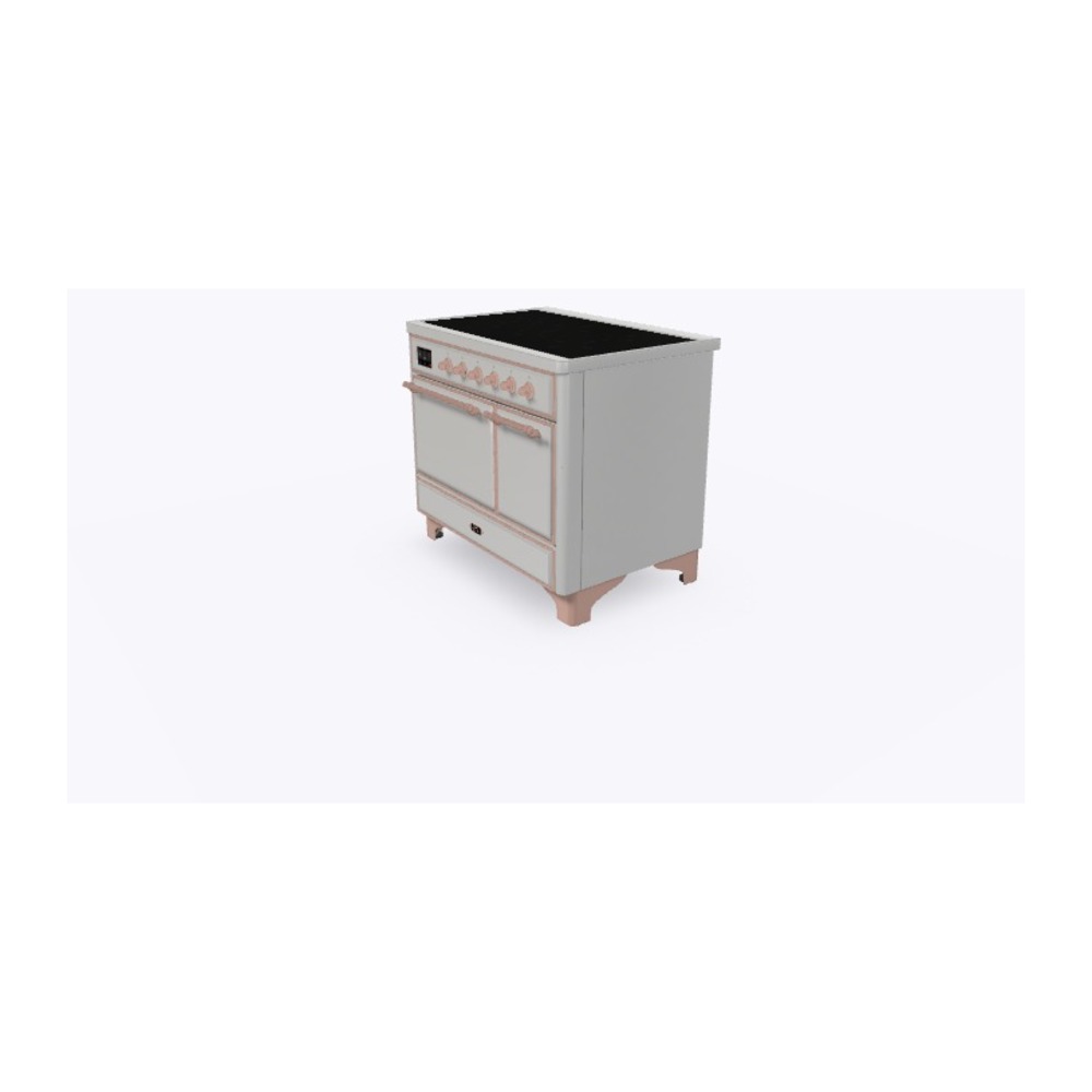 Majestic II 40 inch Induction Range with 6 Elements, Booster Function, Bridge Control, Residual Heat Indicator UMDI10QNS3SSP
