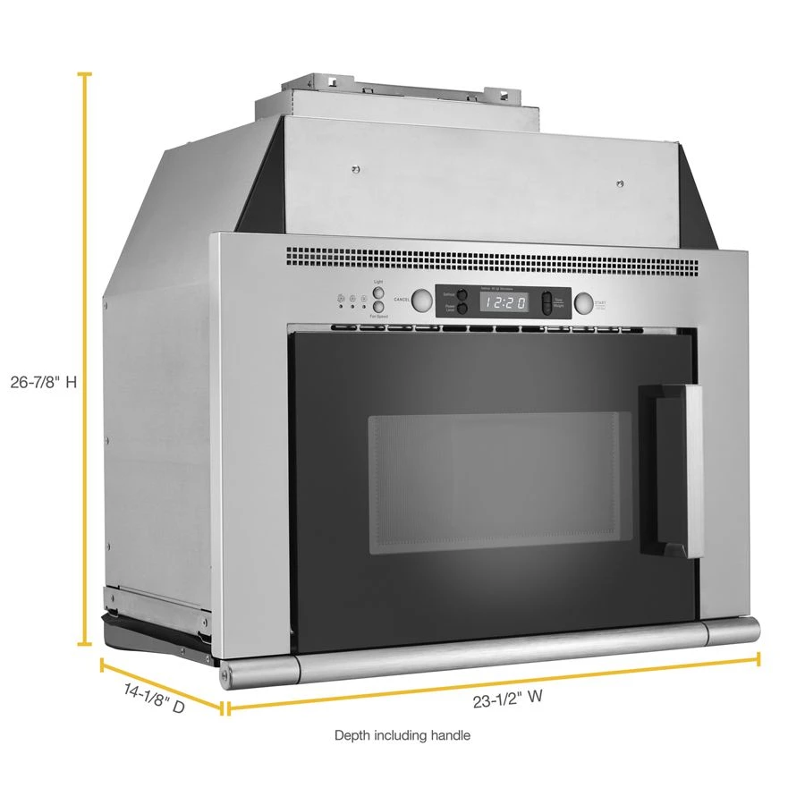 0.8 cu. ft. Space-Saving Microwave Hood Combination UMH50008HS
