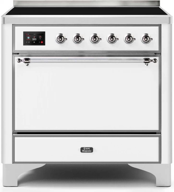 Majestic II Series 36" Electric Freestanding Range UMI09QNS3WHC