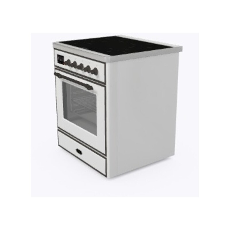 Majestic II 30 inch Induction Range with 4 Elements, 4 cu. ft. Oven Capacity UMI30NE3WHB
