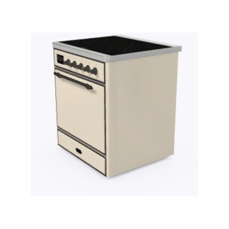 Majestic II 30 inch Induction Range with 4 Elements, 4 cu. ft. Oven Capacity UMI30QNE3AWB