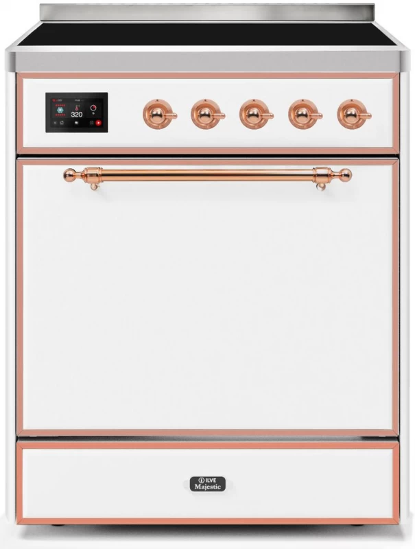 Majestic II Series 30" Electric Freestanding Range UMI30QNE3WHP