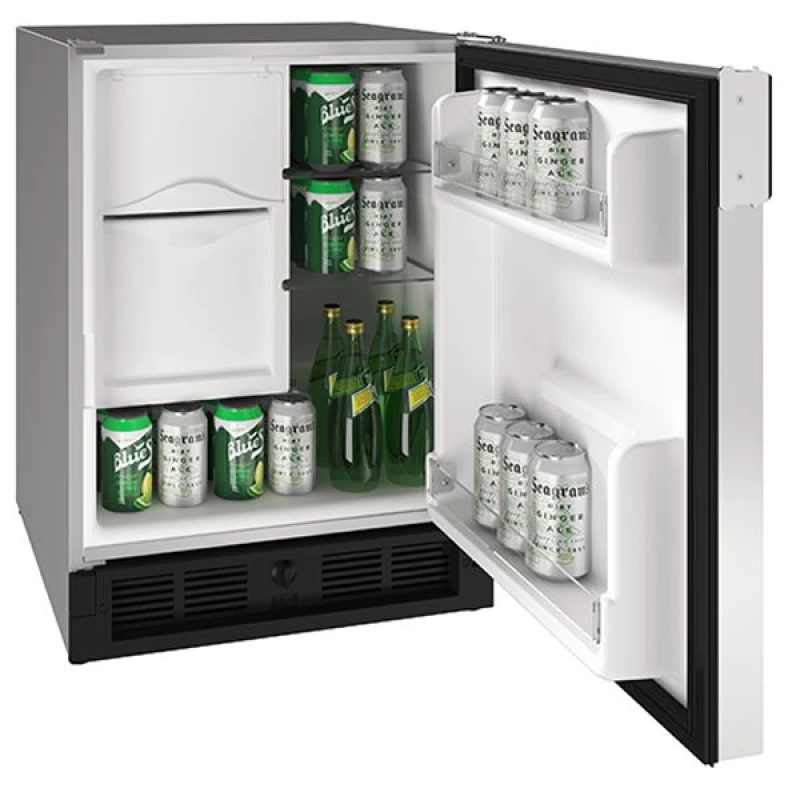 21" Refrigerator/Ice Maker in Stainless Solid UMRI121SS01A