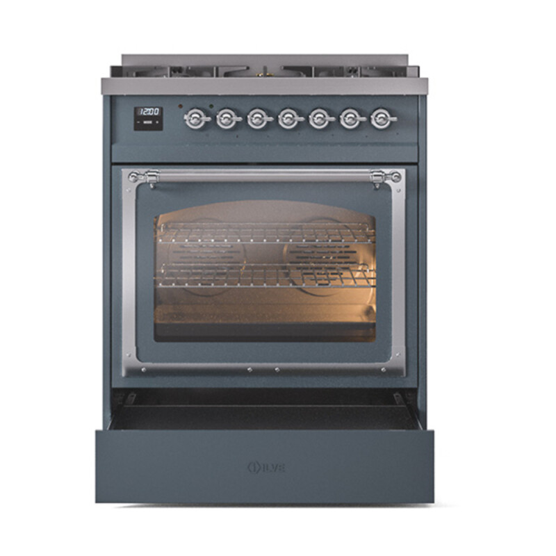 Nostalgie II Noblesse 30 inch Dual Fuel Range with 5 Burners UN30NMPBGC