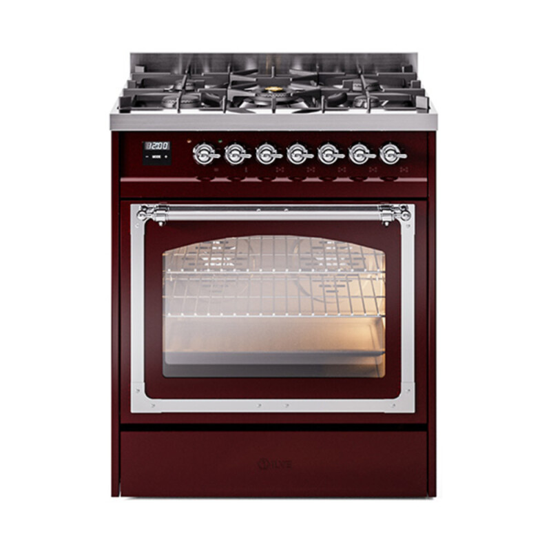 Nostalgie II Noblesse 30 inch Dual Fuel Range with 5 Burners UN30NMPBUC