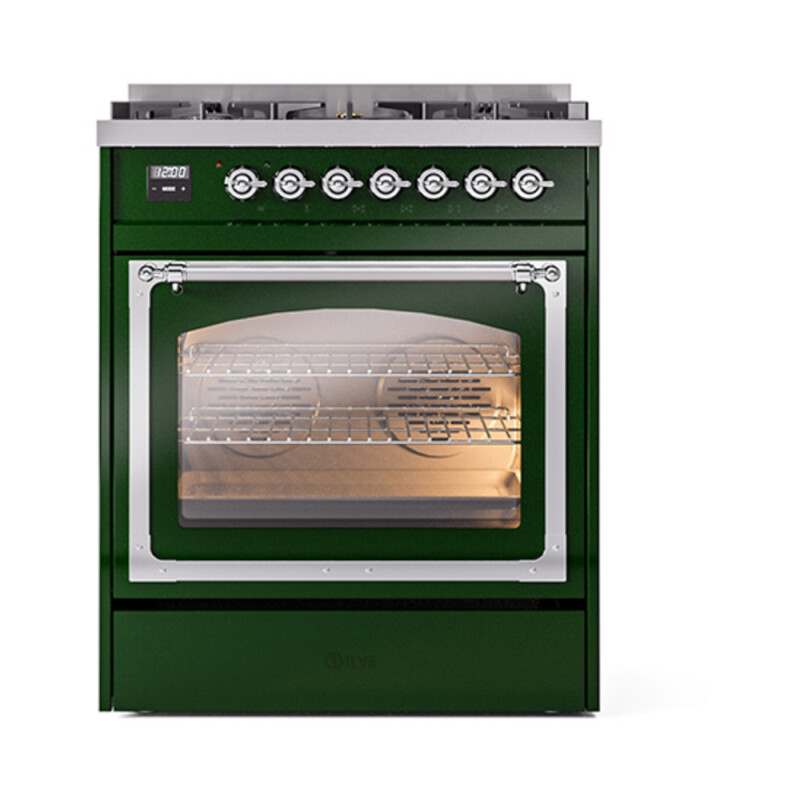 Nostalgie II Noblesse 30 inch Dual Fuel Range with 5 Burners UN30NMPEGC