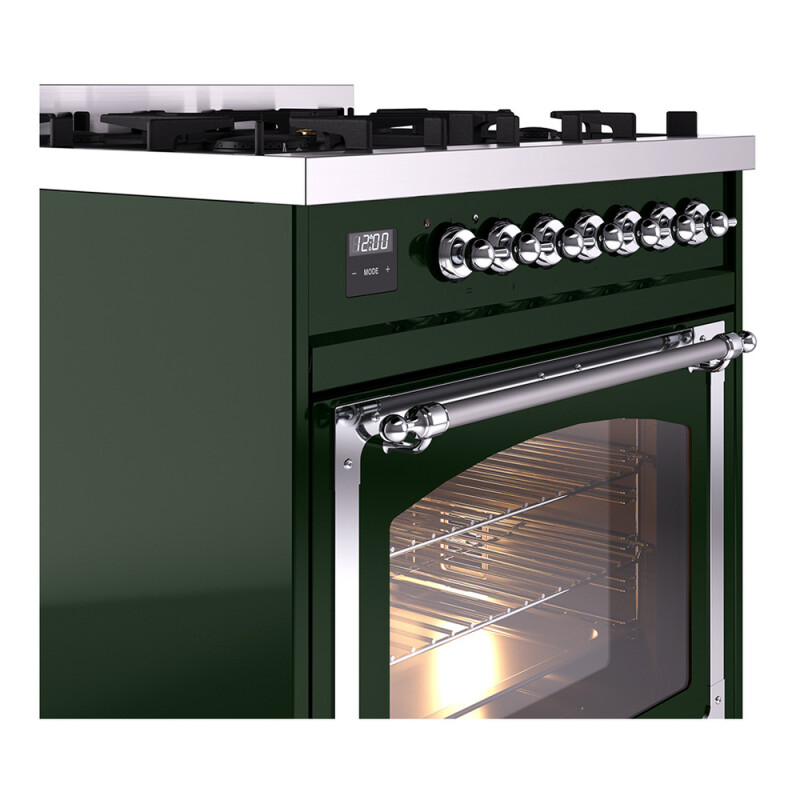 Nostalgie II Noblesse 30 inch Dual Fuel Range with 5 Burners UN30NMPEGC