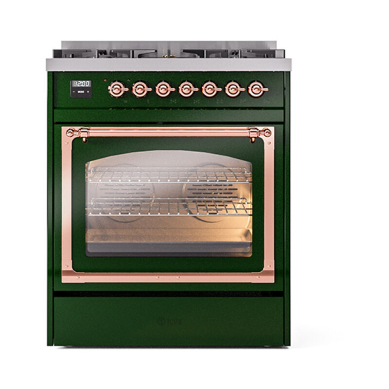 Nostalgie II Noblesse 30 inch Dual Fuel Range with 5 Burners UN30NMPEGP