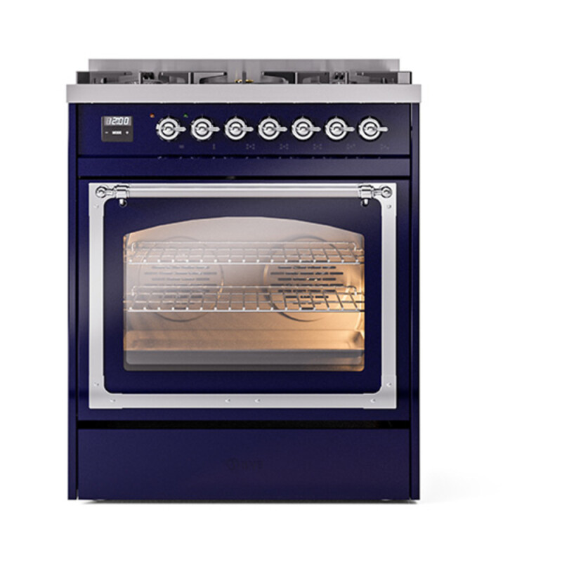 Nostalgie II Noblesse 30 inch Dual Fuel Range with 5 Burners UN30NMPMBC