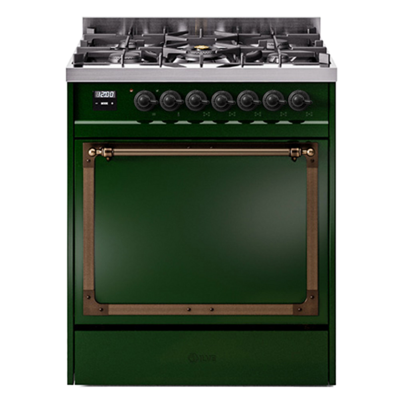 Nostalgie II Noblesse 30 inch Dual Fuel Range with 5 Burners UN30QNMPEGB