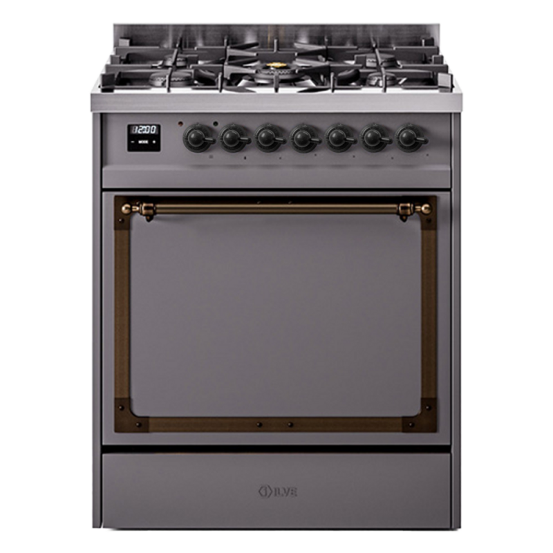 Nostalgie II Noblesse 30 inch Dual Fuel Range with 5 Burners UN30QNMPMGB