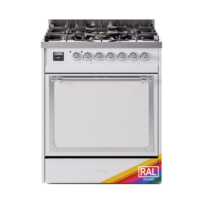 Nostalgie II Noblesse 30 inch Dual Fuel Range with 5 Burners UN30QNMPRAC