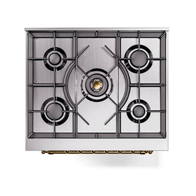 Nostalgie II Noblesse 30 inch Dual Fuel Range with 5 Burners UN30QNMPRAG