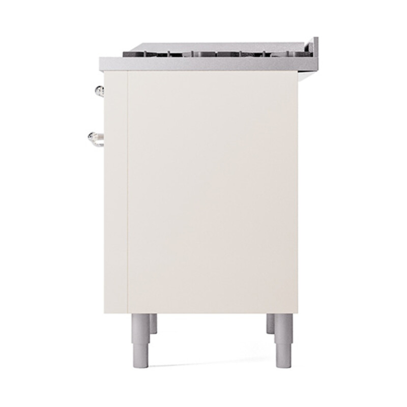 Nostalgie II Noblesse 36 inch Dual Fuel Range with 6 Burners and Griddle UN36FQNMPAWCLP