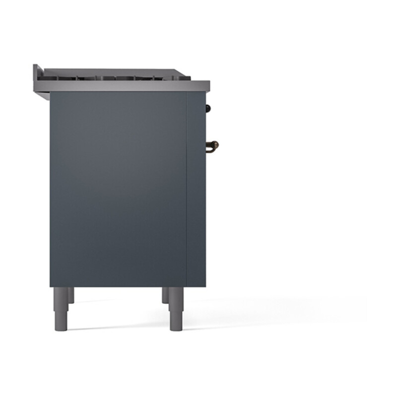 Nostalgie II Noblesse 36 inch Dual Fuel Range with 6 Burners and Griddle UN36FQNMPBGB