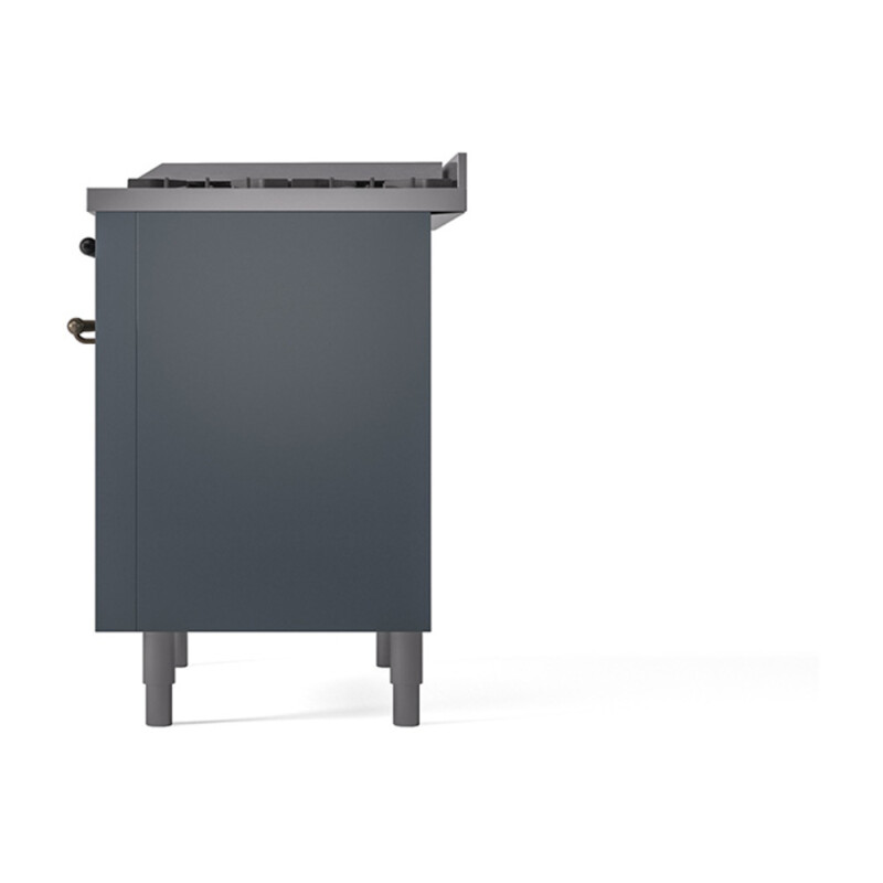 Nostalgie II Noblesse 36 inch Dual Fuel Range with 6 Burners and Griddle UN36FQNMPBGB