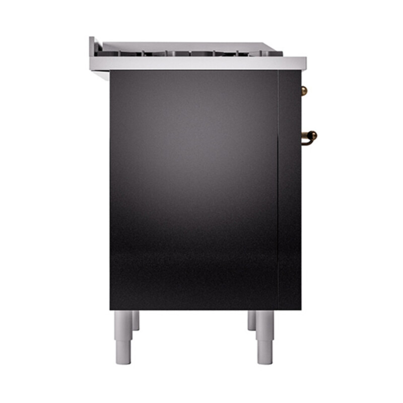 Nostalgie II Noblesse 36 inch Dual Fuel Range with 6 Burners and Griddle UN36FQNMPBKB