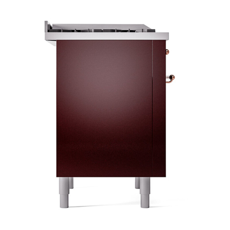 Nostalgie II Noblesse 36 inch Dual Fuel Range with 6 Burners and Griddle UN36FQNMPBUPLP