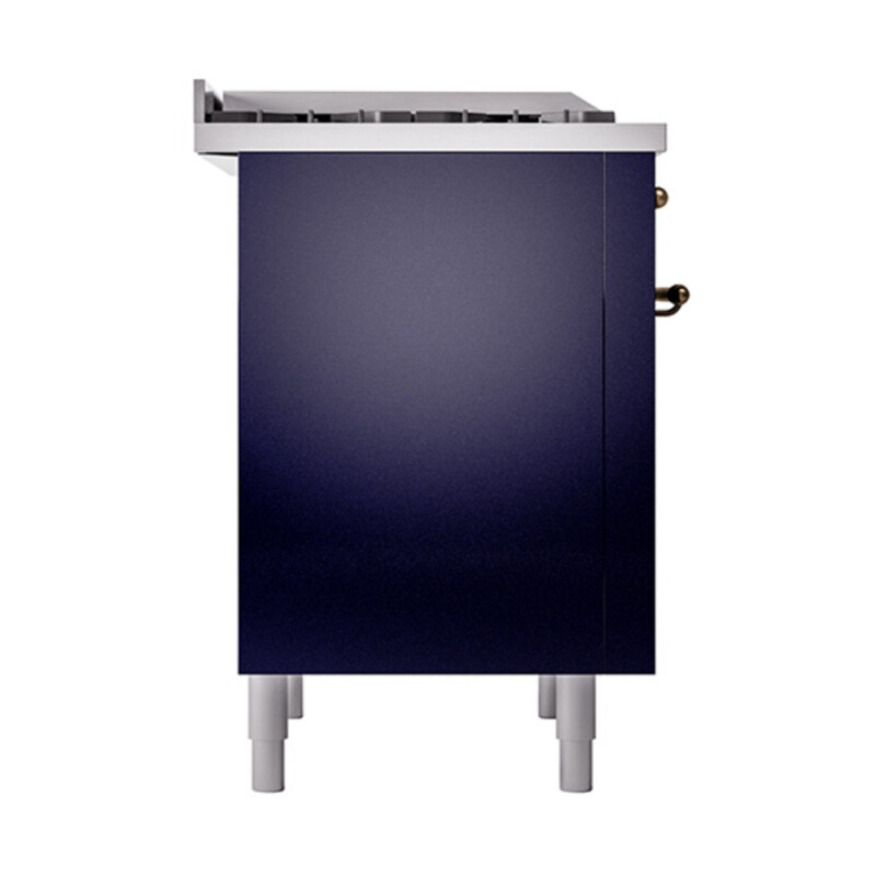 Nostalgie II Noblesse 36 inch Dual Fuel Range with 6 Burners and Griddle UN36FQNMPMBB