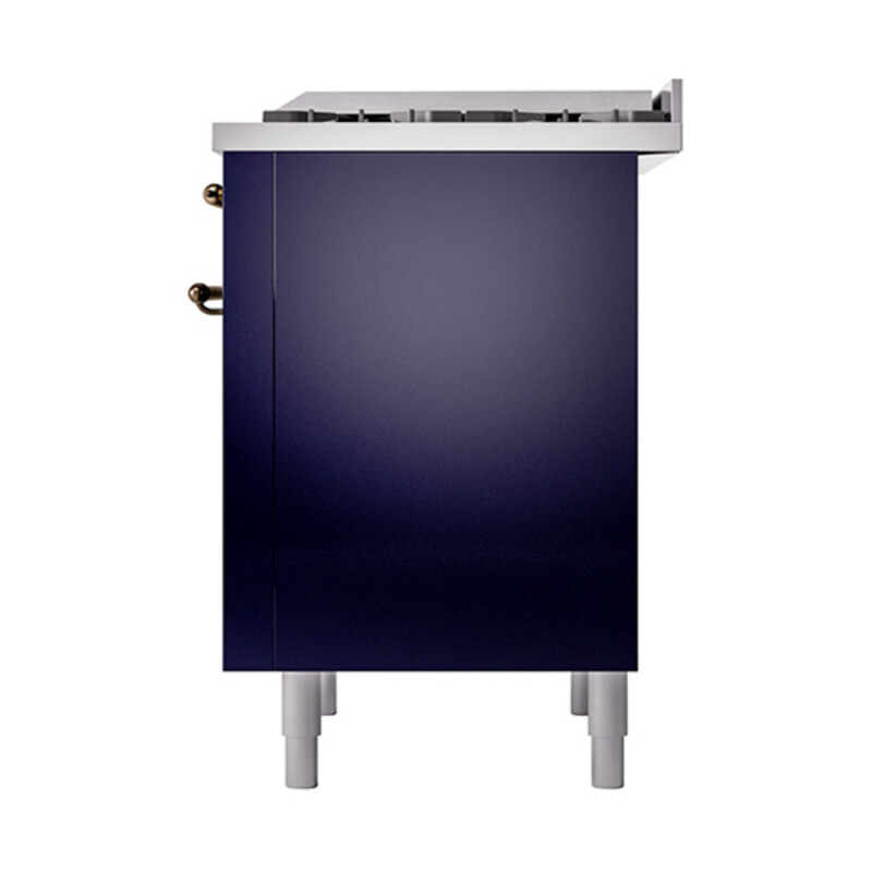 Nostalgie II Noblesse 36 inch Dual Fuel Range with 6 Burners and Griddle UN36FQNMPMBBLP
