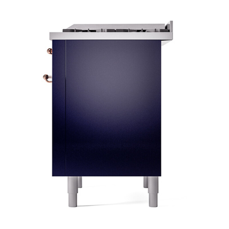 Nostalgie II Noblesse 36 inch Dual Fuel Range with 6 Burners and Griddle UN36FQNMPMBPLP