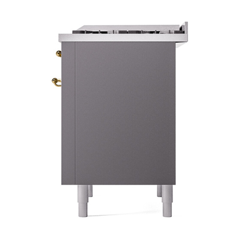 Nostalgie II Noblesse 36 inch Dual Fuel Range with 6 Burners and Griddle UN36FQNMPMGGLP