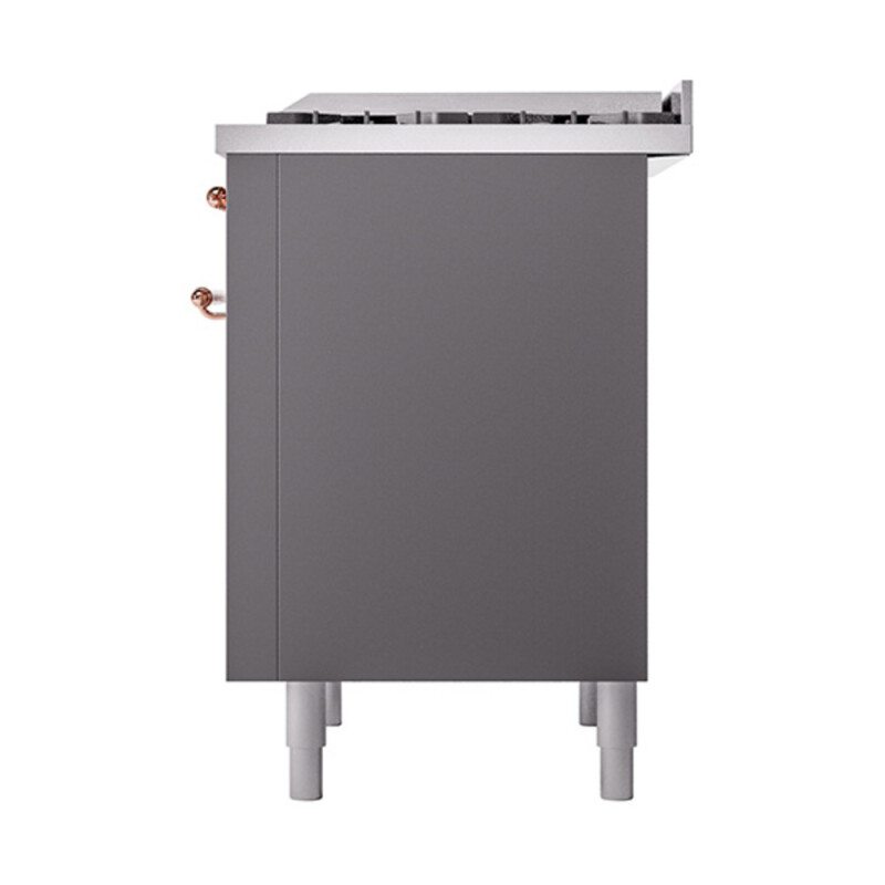 Nostalgie II Noblesse 36 inch Dual Fuel Range with 6 Burners and Griddle UN36FQNMPMGPLP