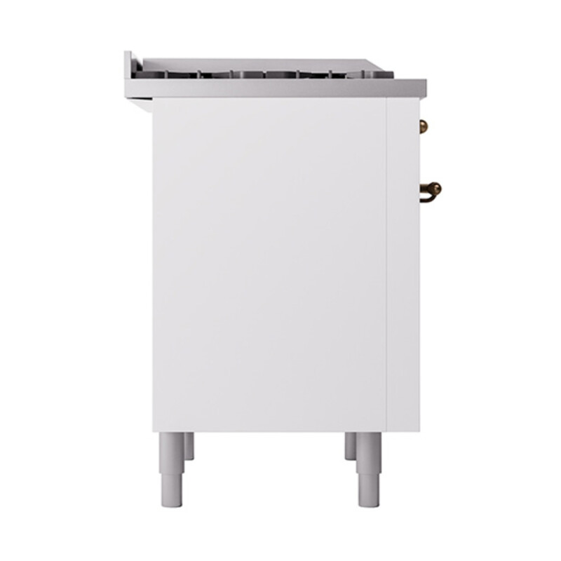 Nostalgie II Noblesse 36 inch Dual Fuel Range with 6 Burners and Griddle UN36FQNMPWHB