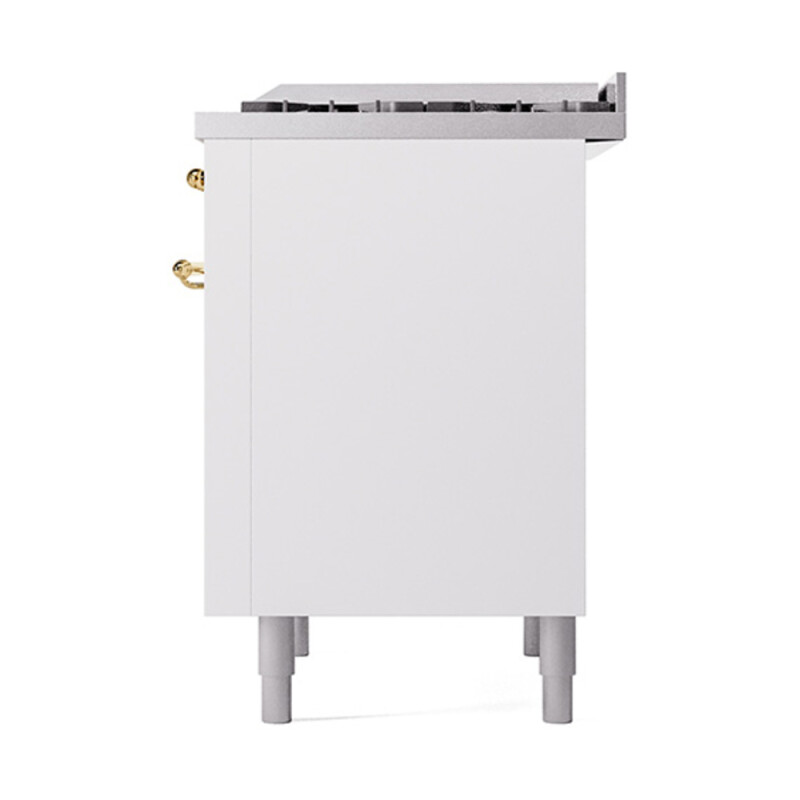 Nostalgie II Noblesse 36 inch Dual Fuel Range with 6 Burners and Griddle UN36FQNMPWHG