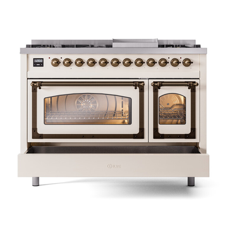 Nostalgie II Noblesse 48 inch Dual Fuel Range UN48FNMPAWB