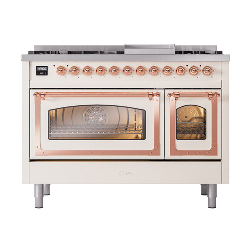 Nostalgie II Noblesse 48 inch Dual Fuel Range UN48FNMPAWP