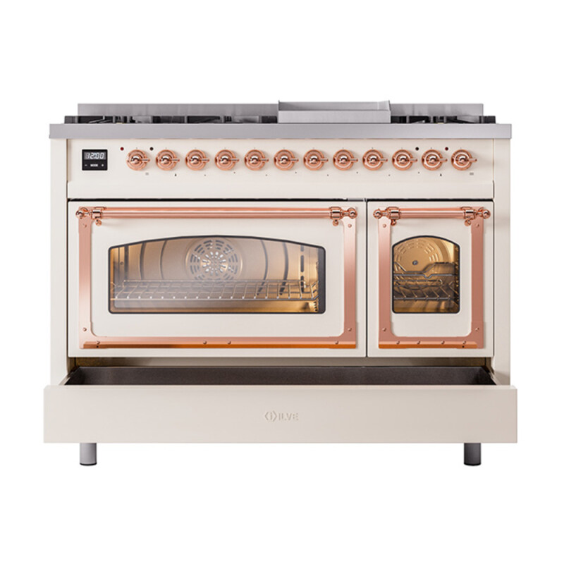 Nostalgie II Noblesse 48 inch Dual Fuel Range UN48FNMPAWP