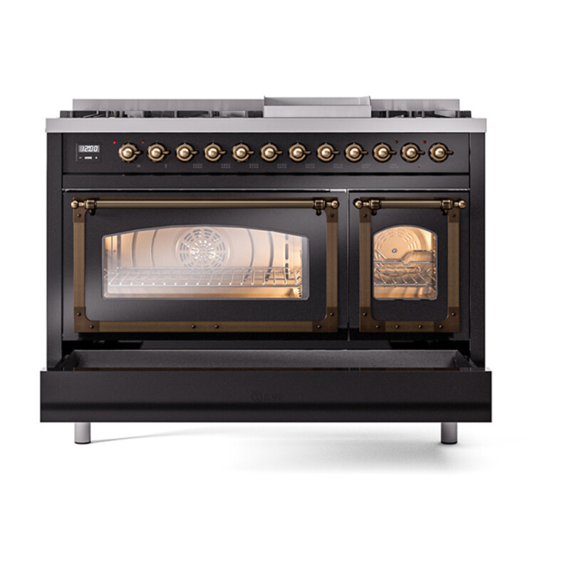 Nostalgie II Noblesse 48 inch Dual Fuel Range UN48FNMPBKB