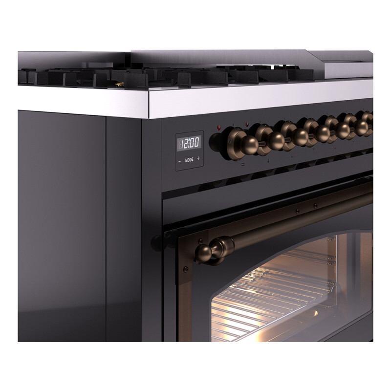 Nostalgie II Noblesse 48 inch Dual Fuel Range UN48FNMPBKBLP