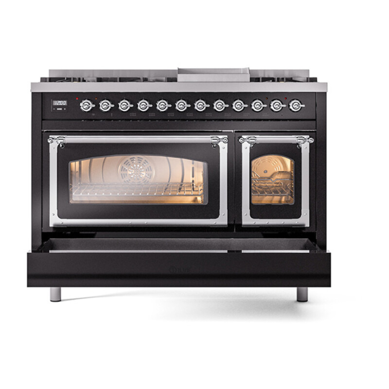 Nostalgie II Noblesse 48 inch Dual Fuel Range UN48FNMPBKC