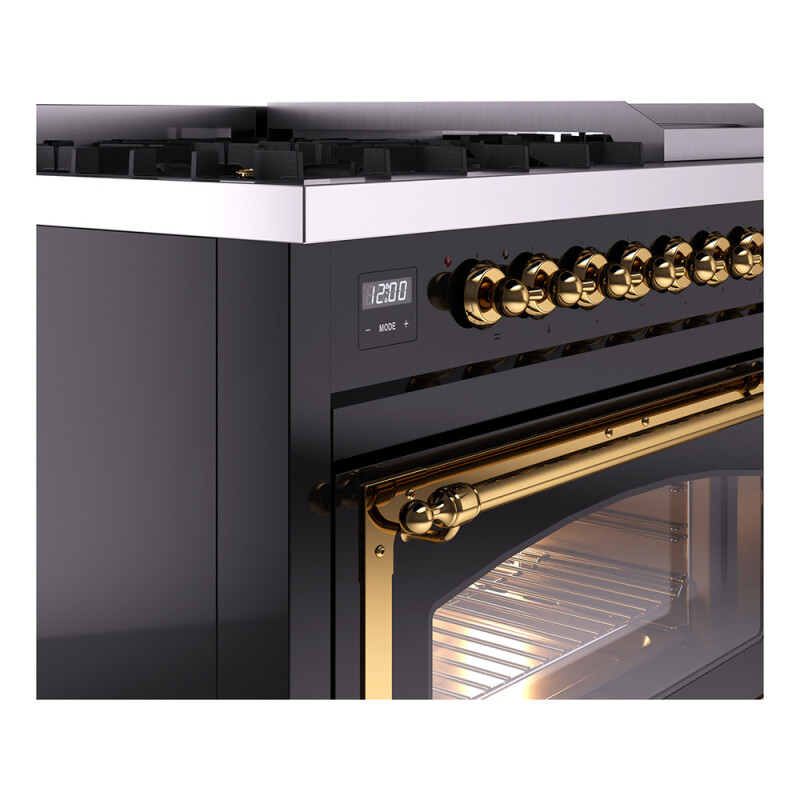 Nostalgie II Noblesse 48 inch Dual Fuel Range UN48FNMPBKG