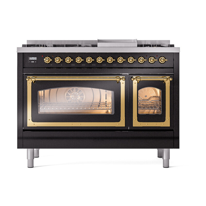 Nostalgie II Noblesse 48 inch Dual Fuel Range UN48FNMPBKGLP