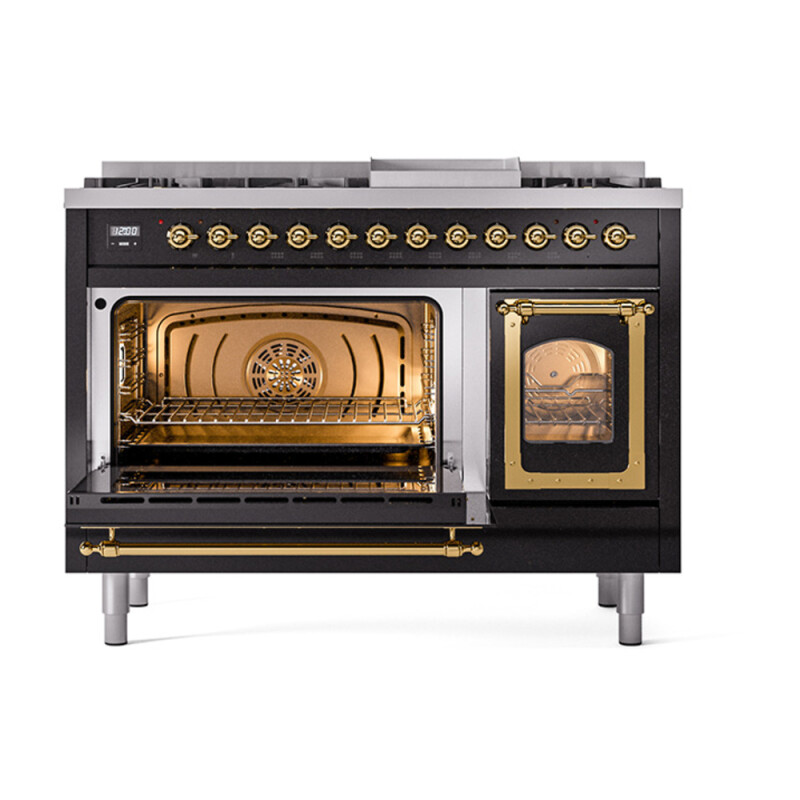 Nostalgie II Noblesse 48 inch Dual Fuel Range UN48FNMPBKGLP