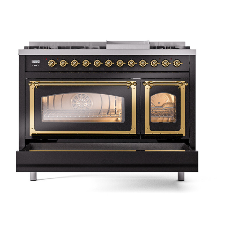 Nostalgie II Noblesse 48 inch Dual Fuel Range UN48FNMPBKGLP