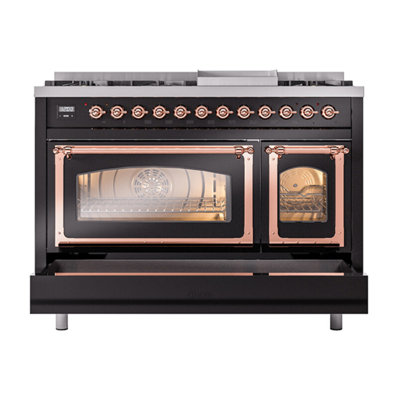 Nostalgie II Noblesse 48 inch Dual Fuel Range UN48FNMPBKP