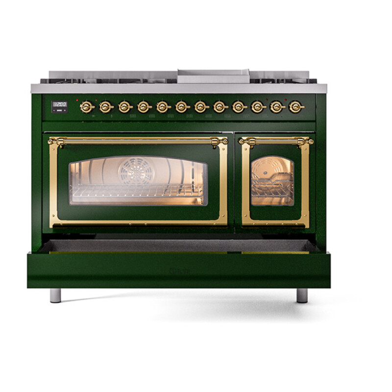 Nostalgie II Noblesse 48 inch Dual Fuel Range UN48FNMPEGG
