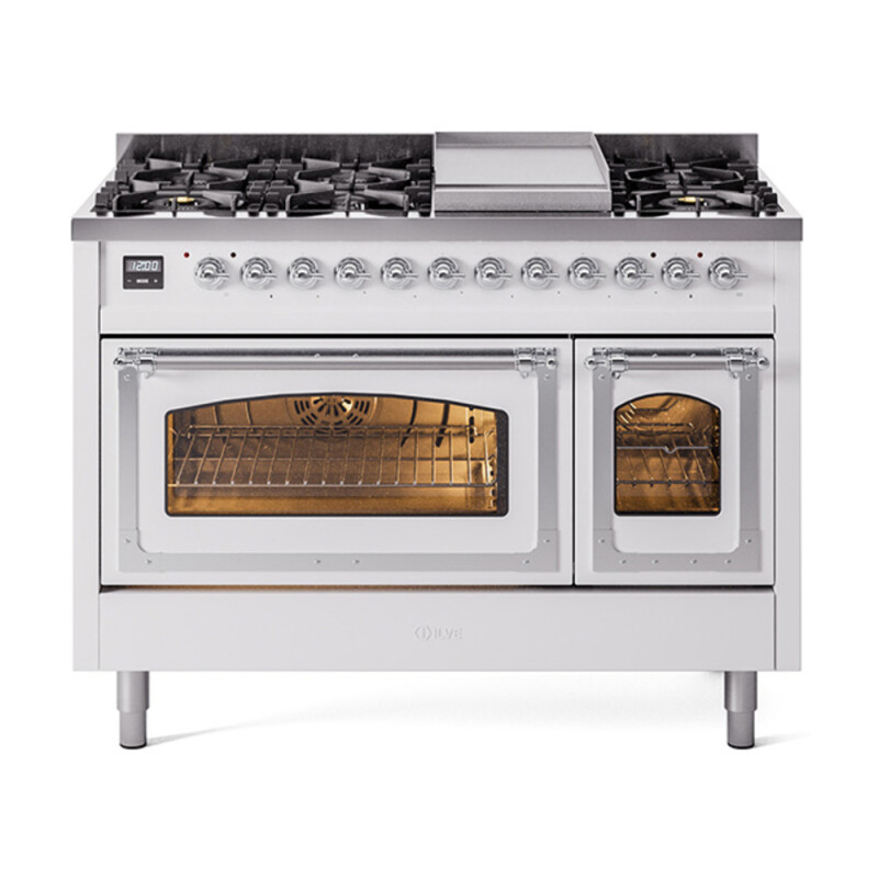 Nostalgie II Noblesse 48 inch Dual Fuel Range UN48FNMPWHC