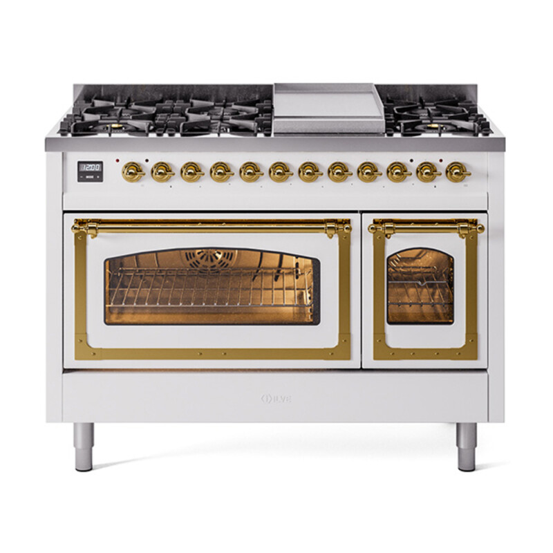 Nostalgie II Noblesse 48 inch Dual Fuel Range UN48FNMPWHG