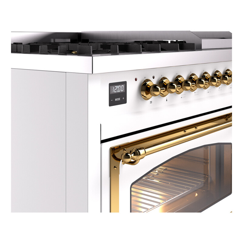 Nostalgie II Noblesse 48 inch Dual Fuel Range UN48FNMPWHG