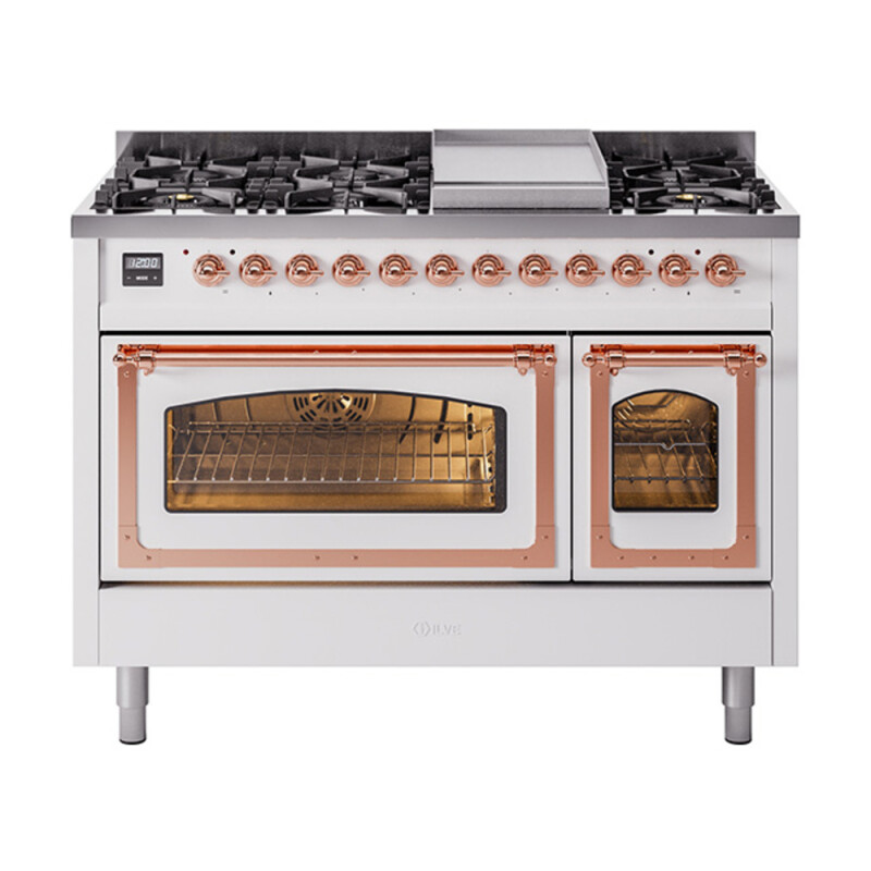 Nostalgie II Noblesse 48 inch Dual Fuel Range UN48FNMPWHP