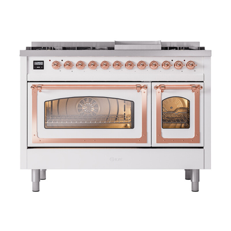 Nostalgie II Noblesse 48 inch Dual Fuel Range UN48FNMPWHP