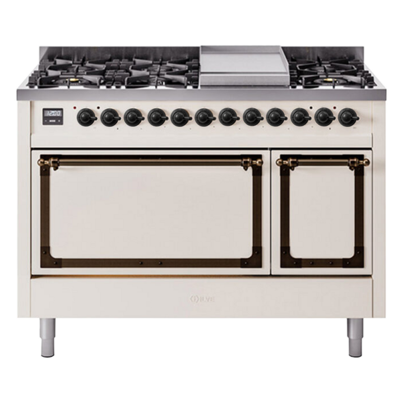 Nostalgie II Noblesse 48 inch Dual Fuel Range UN48FQNMPAWB
